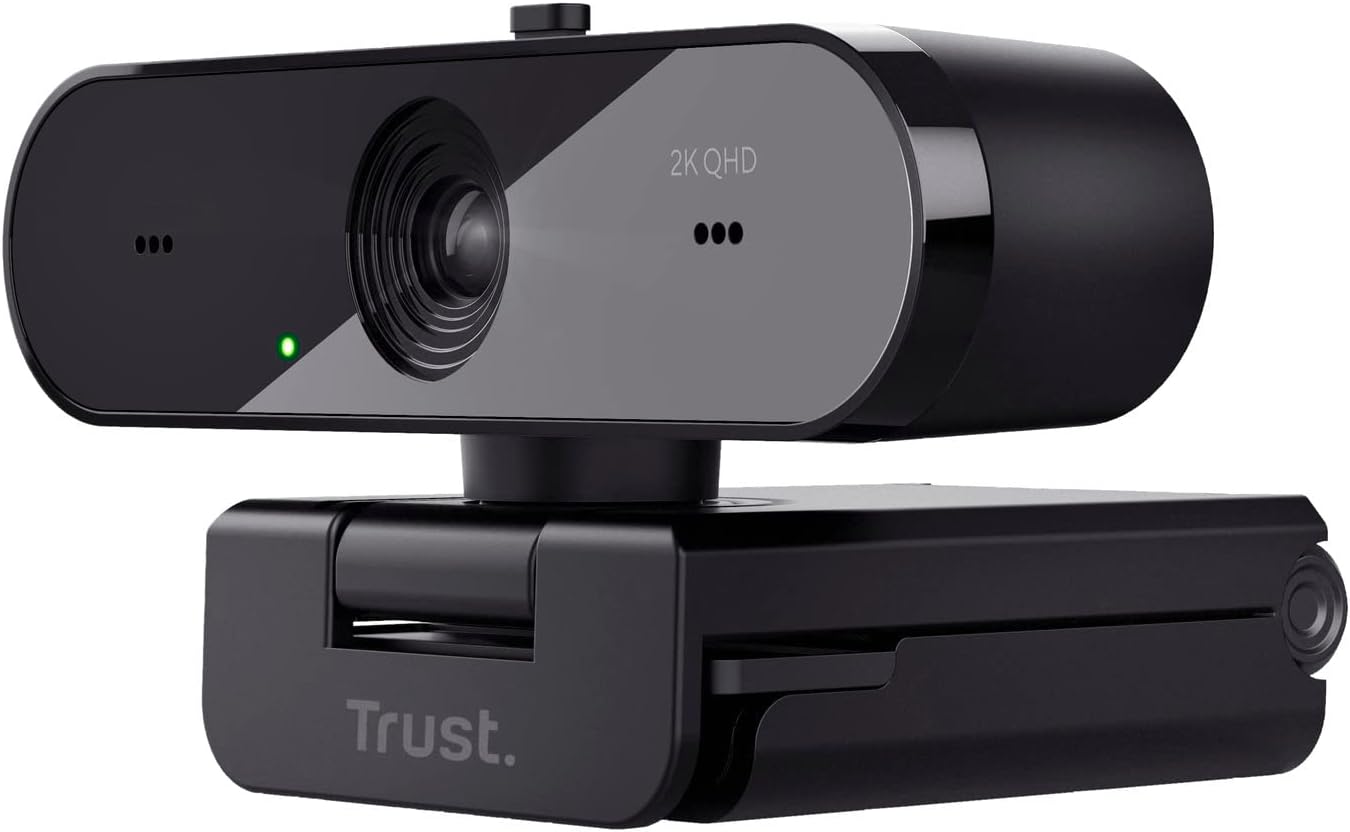Taxon 2K QHD Webcam mit Autofokus und Weitwinkel, Taxon Eco 2K mit Autofokus Single