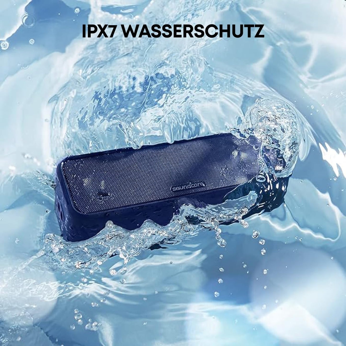 Bluetooth Lautsprecher, blue