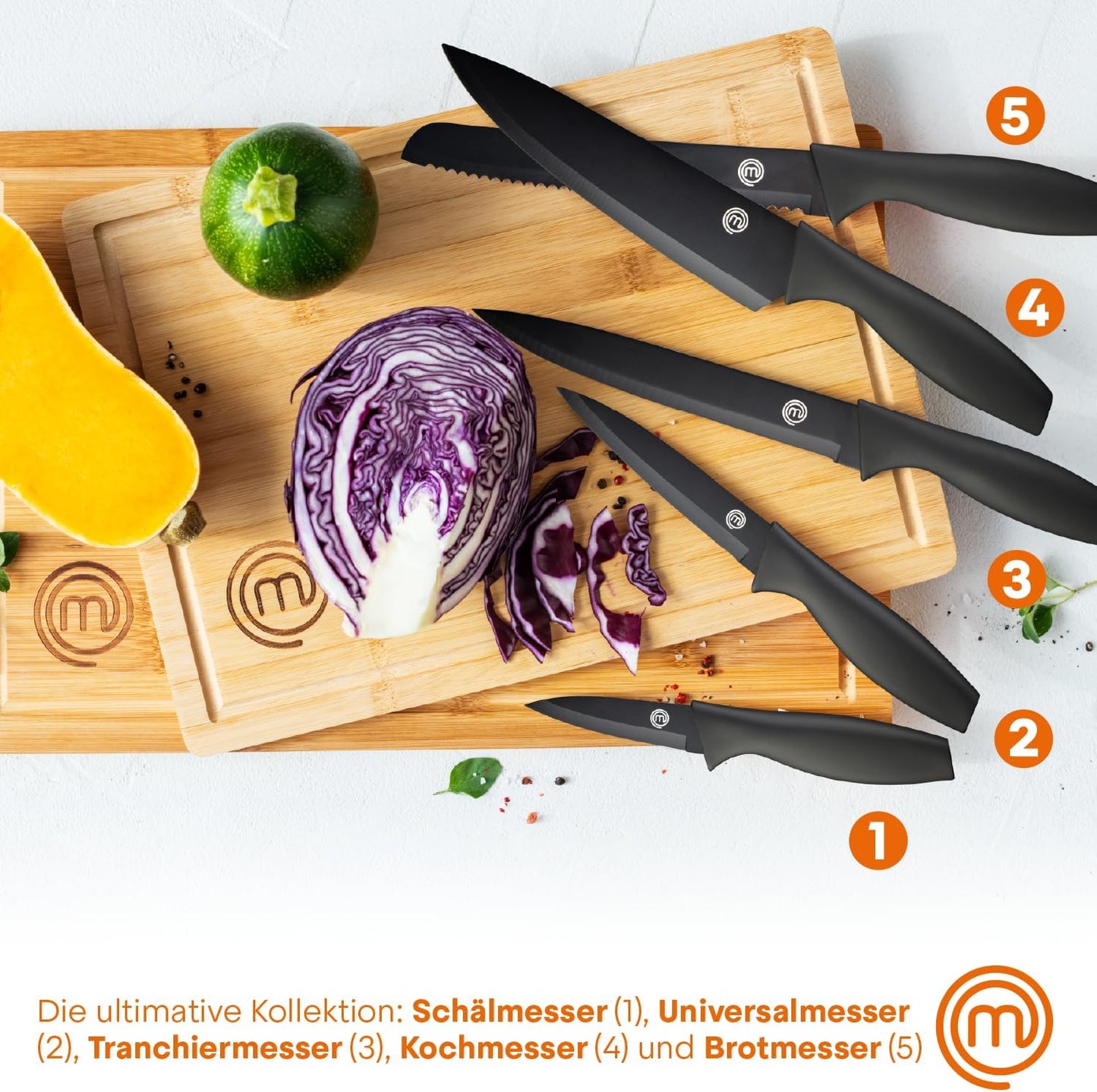 Küchenmesser Set, Essential