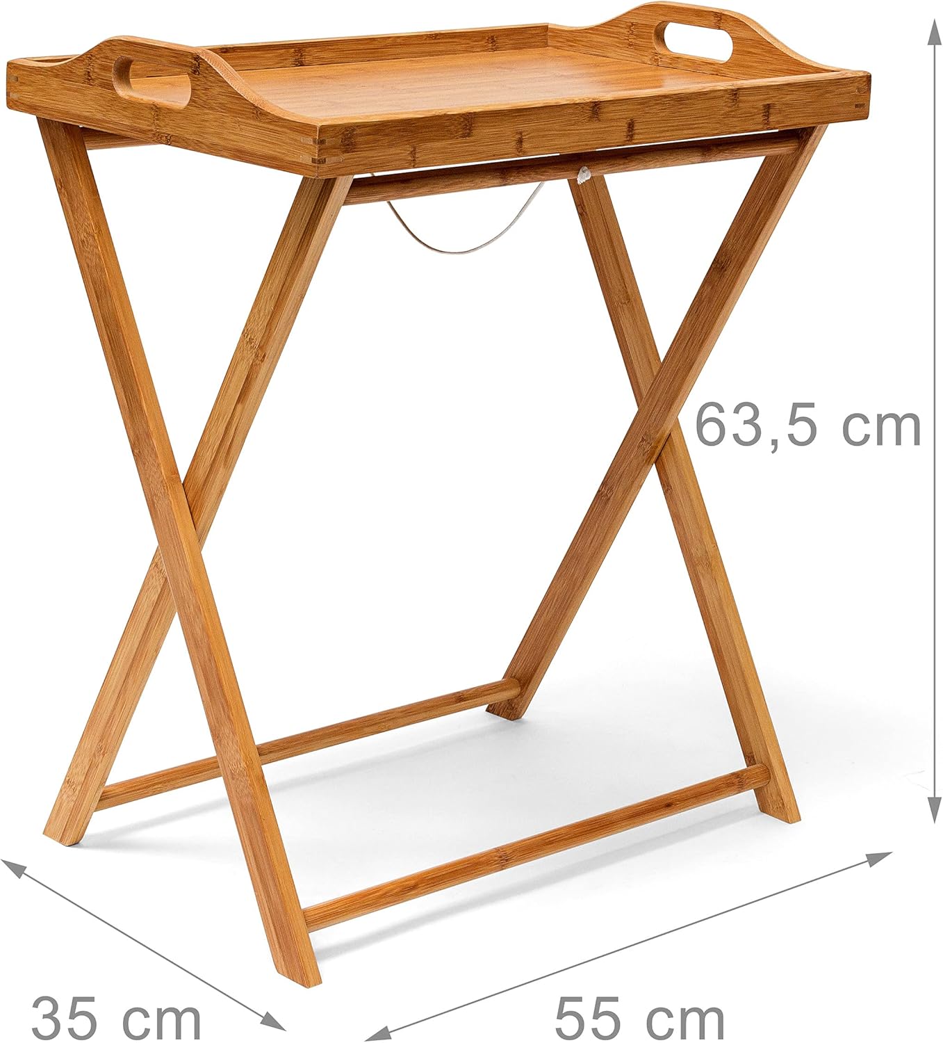 Tabletttisch Bambus, Single