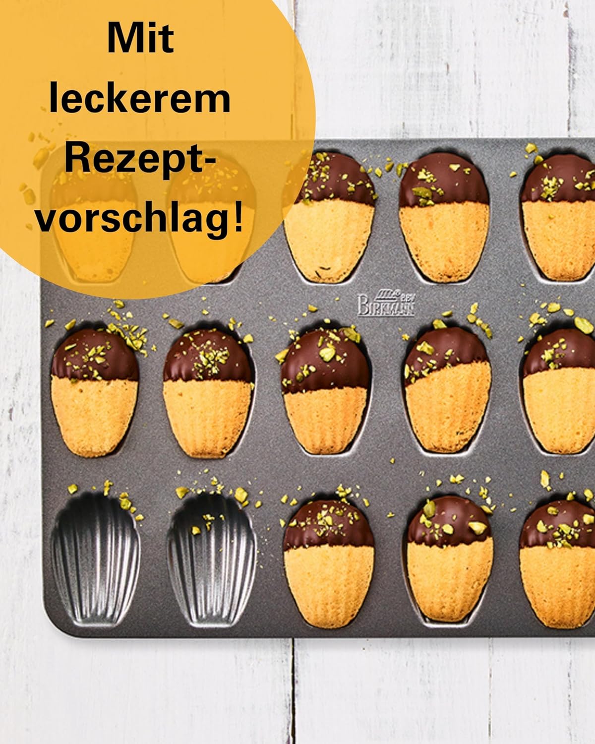 Madeleine-Form, 18-fach Madeleineform