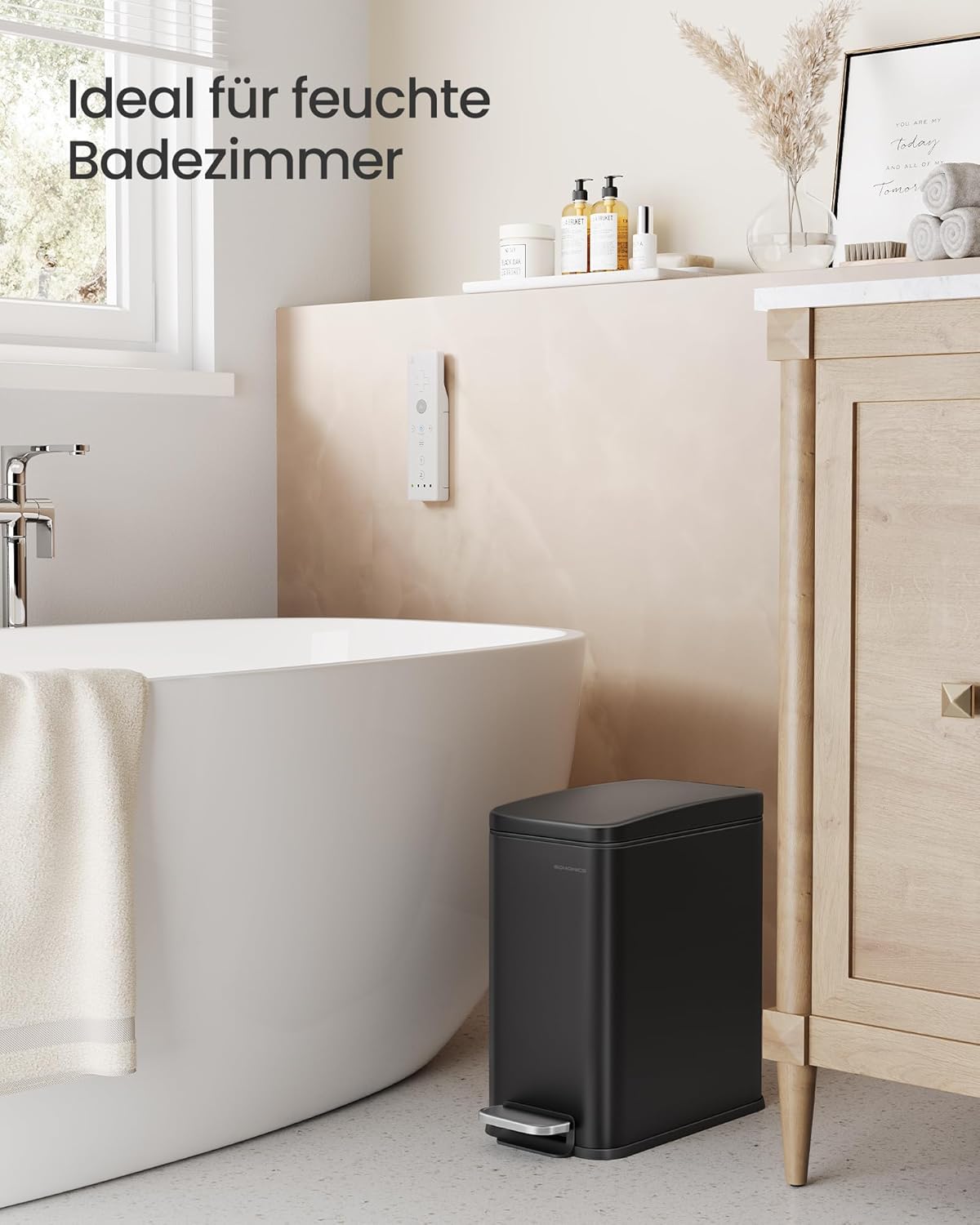 Kosmetikeimer, schwarz 10 L