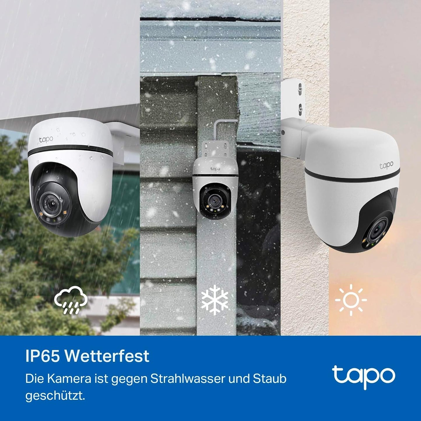 2K WLAN Überwachungskamera Aussen 360°, 2K 3MP