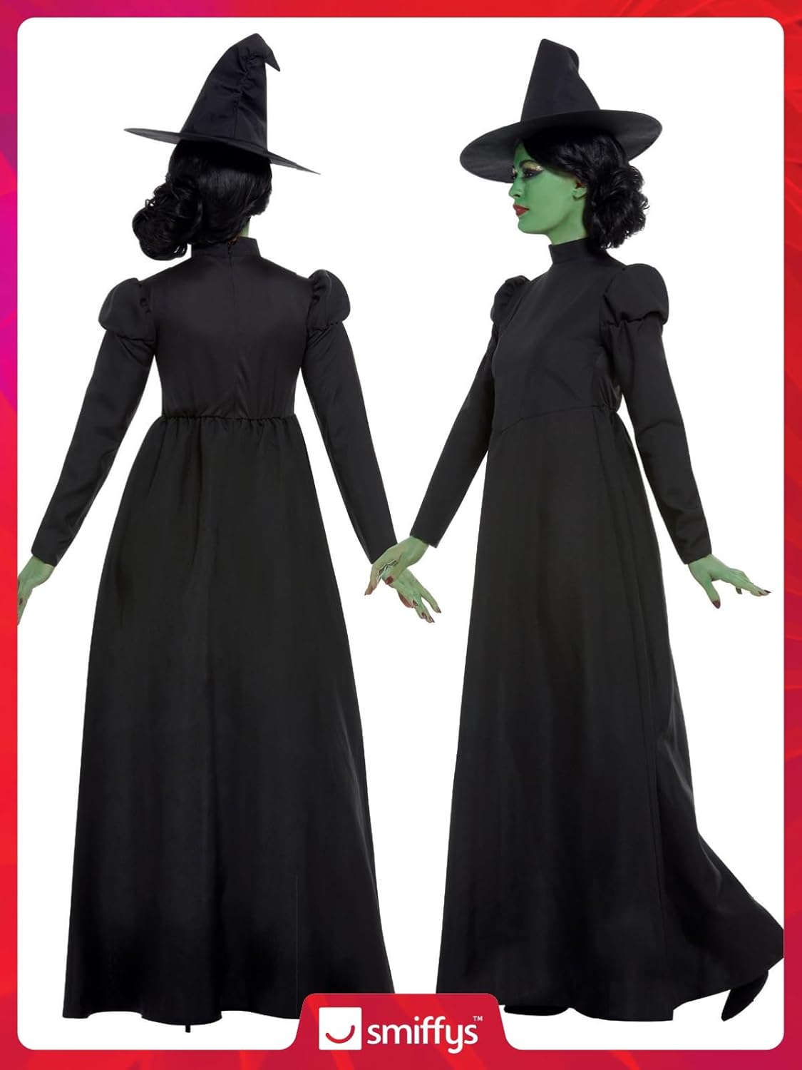 Wicked Witch Kostüm, L Schwarz