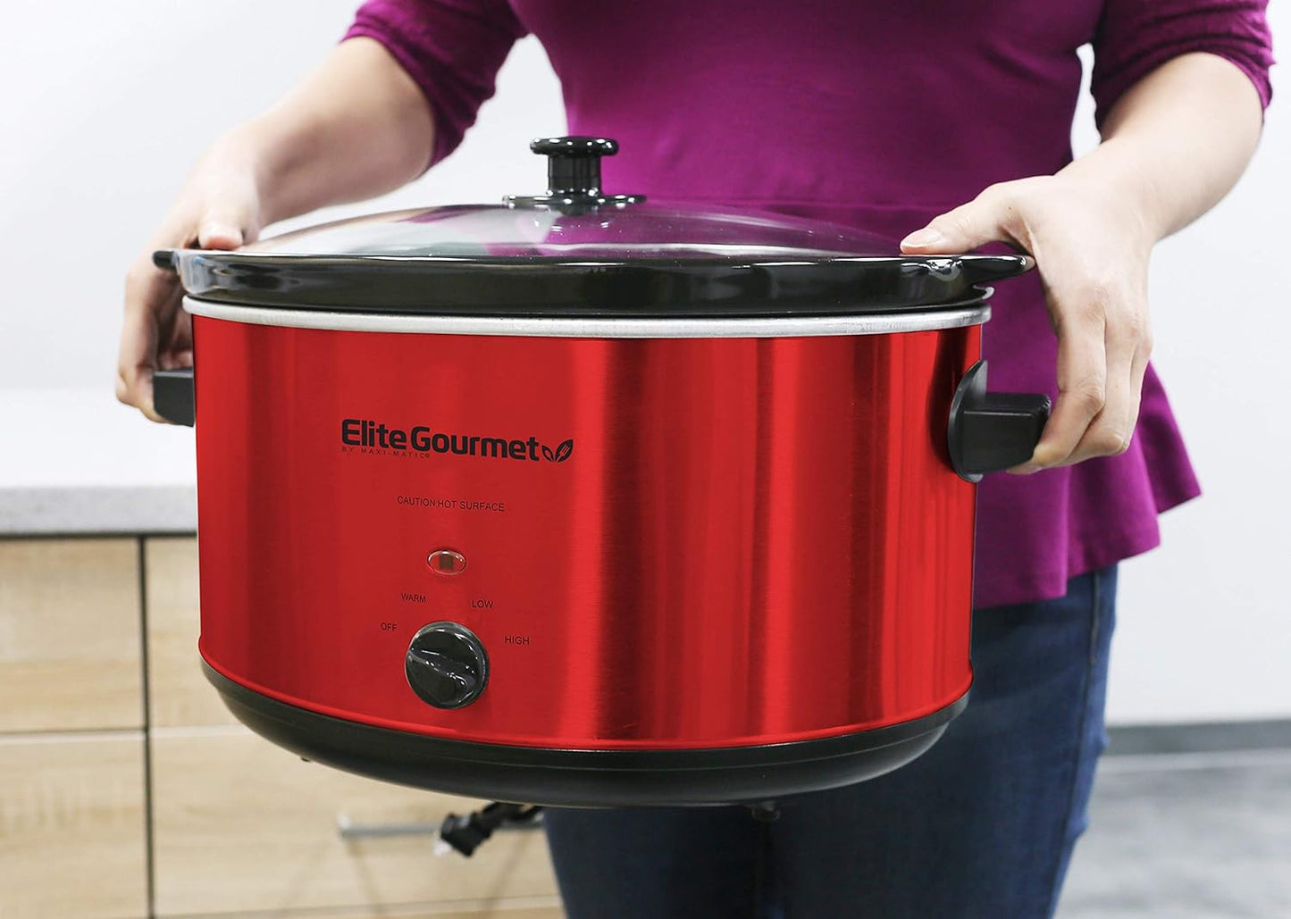 XL-Jumbo-Schongarer mit Keramiktopf, 8 L