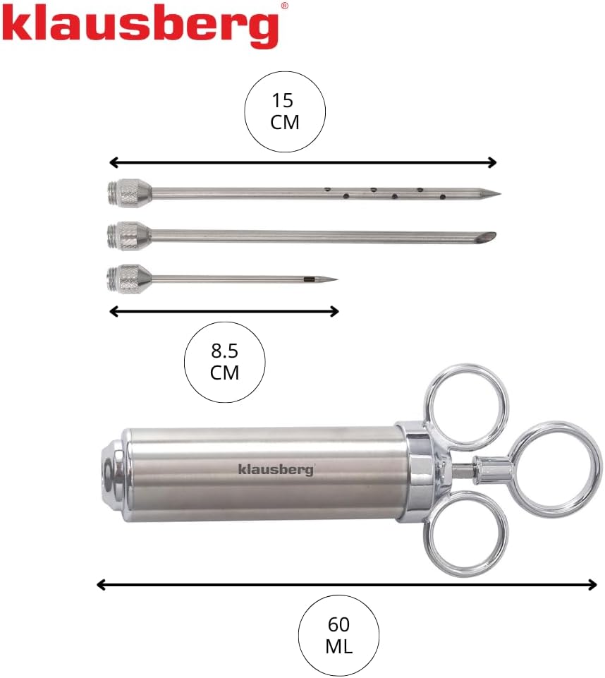 Bratenspritze für Fleischmarinierung, 60ml