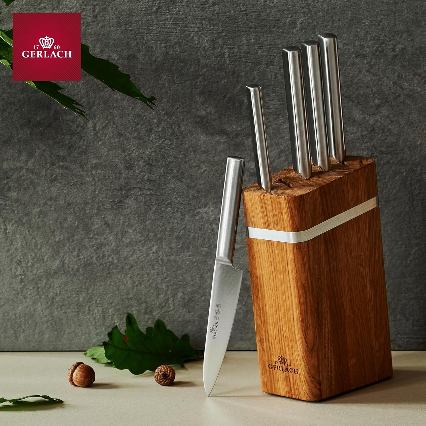 Messerblock-Set mit 5 Messer
