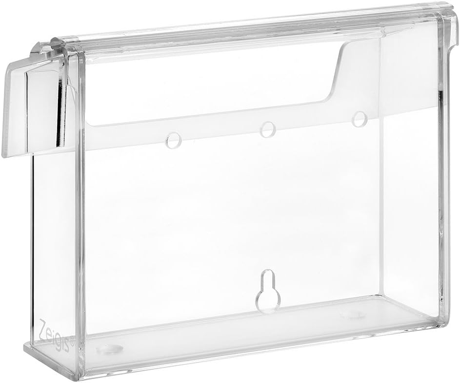 Wetterfeste DIN A6 Flyer-Box mit Deckel
