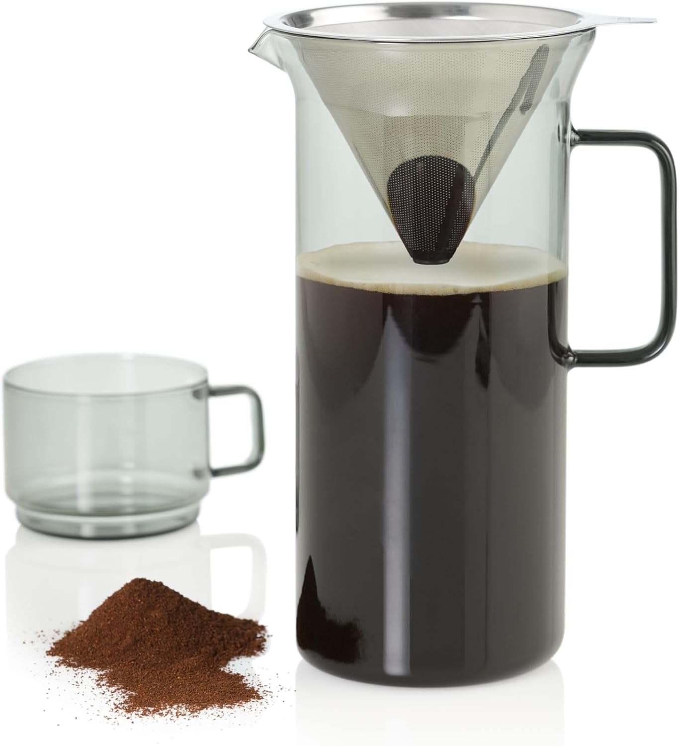 Pour Over Kaffeebereiter Impact, 1L Transparent