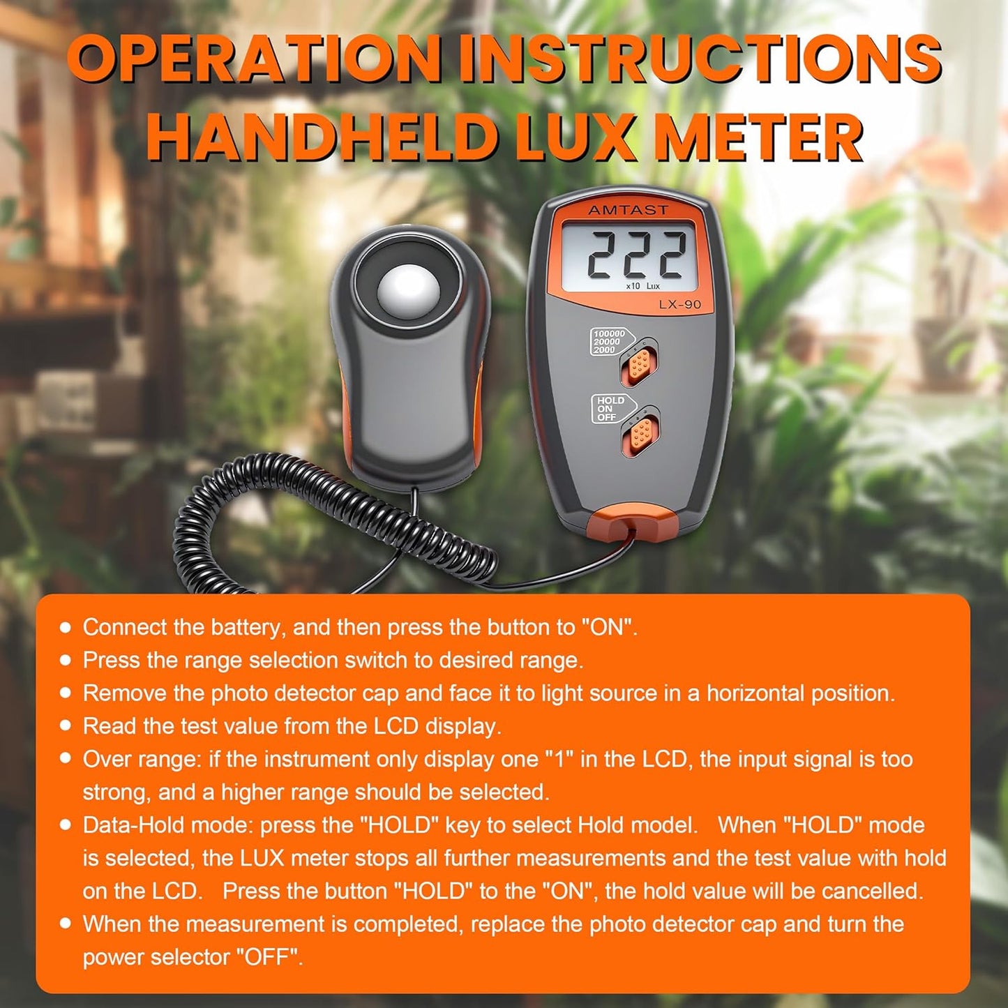 Luxmeter LX-90