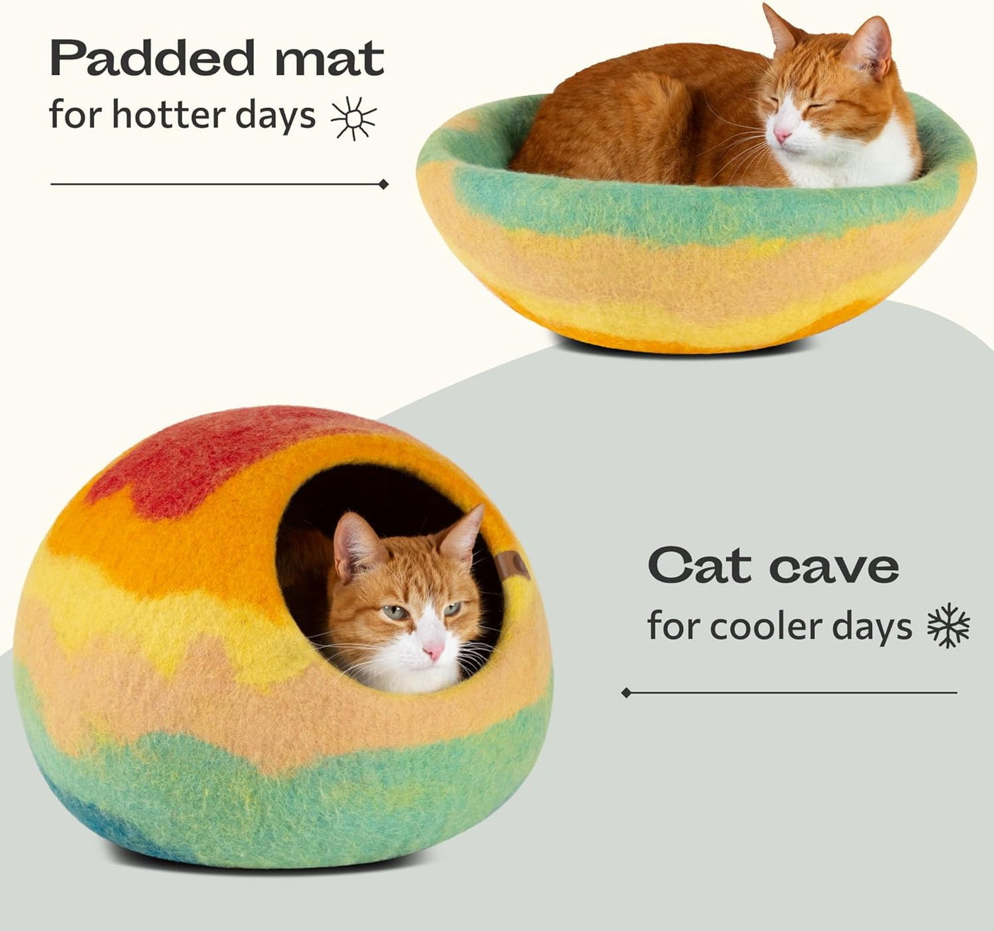 2-in-1 Katzenbett, Tucson Sunset L