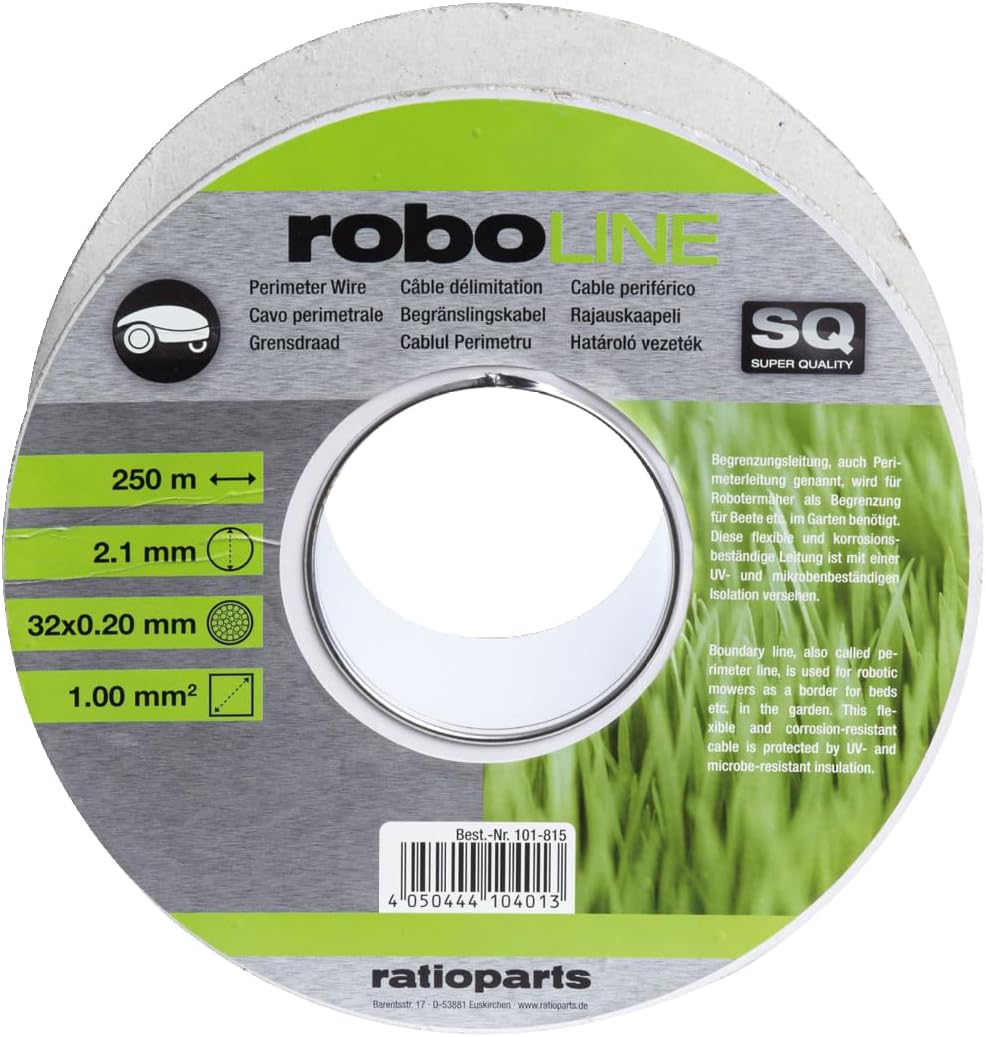 Begrenzungskabel für Mähroboter 250m (2,1mm), 250m/2,1mm x 1mm²