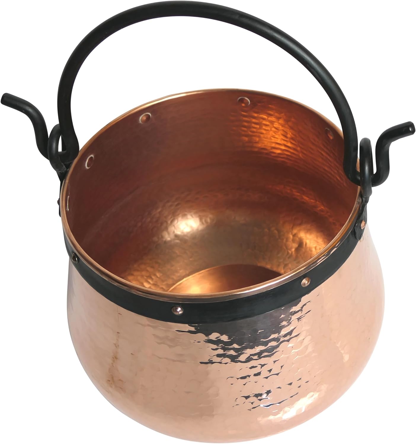 Kupferkessel mit Henkel, 20L