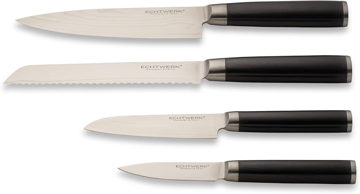 Damaszener Messer Set, 4-teilig