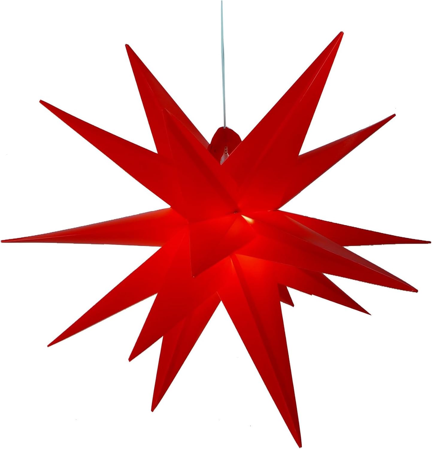 Weihnachtsstern, Ø 35 Cm Trafo Rot