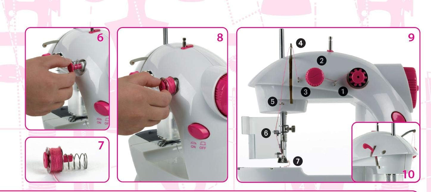 Fashion Passion Kinder-Nähmaschine