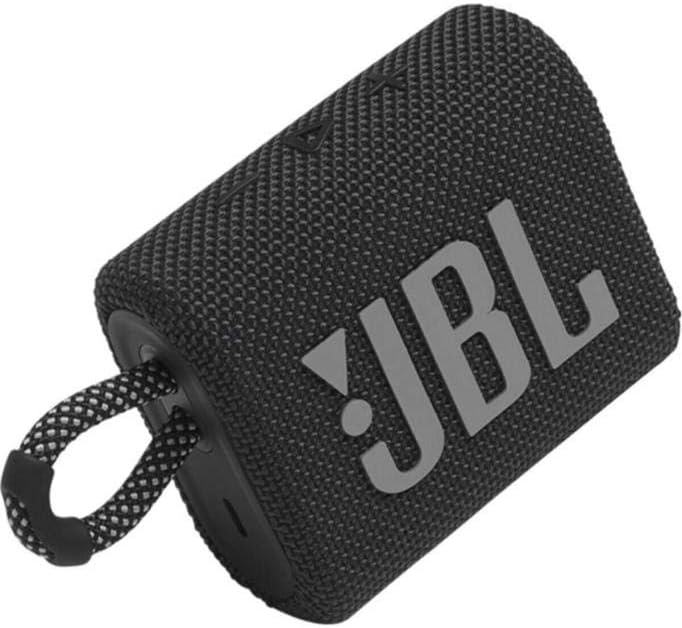 Bluetooth-Box GO 3 mit Wasserschutz, Schwarz