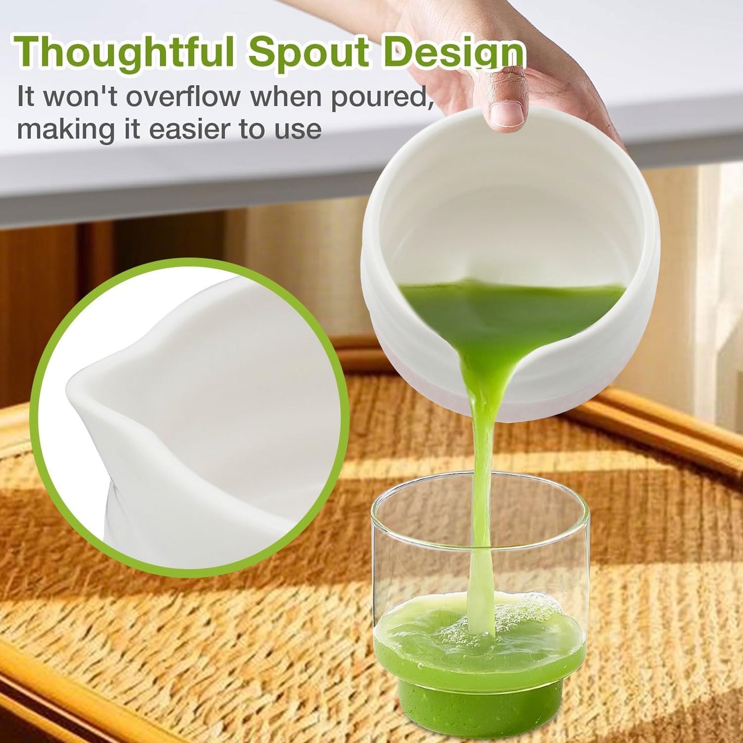 Matcha Tee Set, Rosa