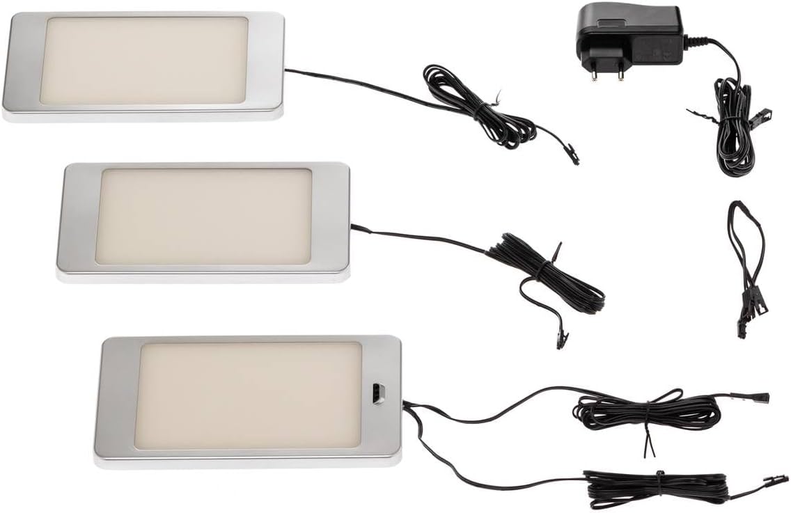 3er-Set LED-Unterbauleuchten Svela