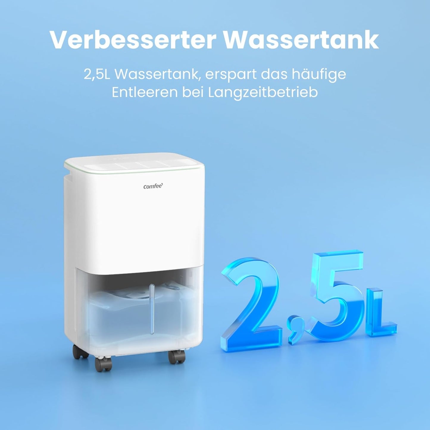 Luftentfeuchter 12L/Tag mit Kindersicherung, 12L-20㎡-DO-NEW