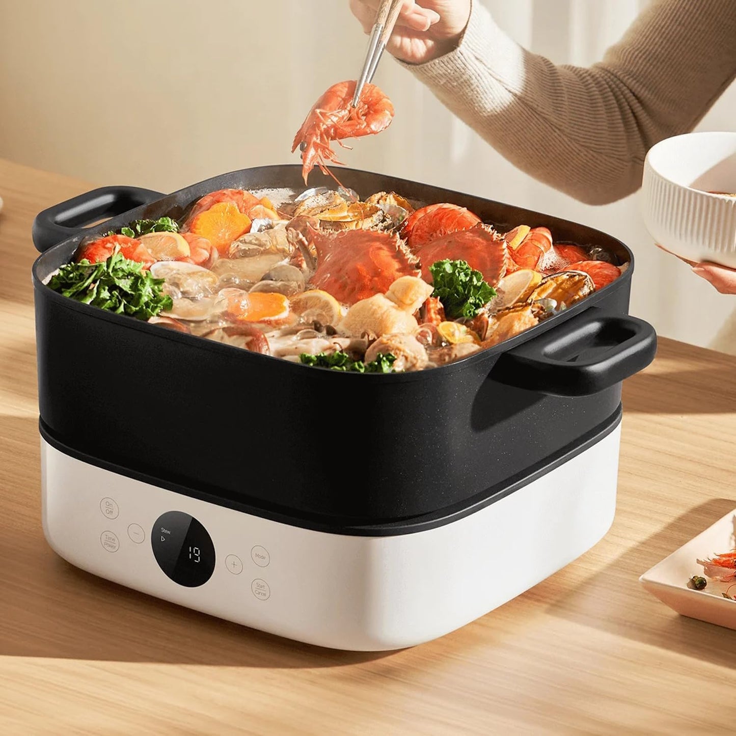Multifunktionaler Hot Pot Cooker