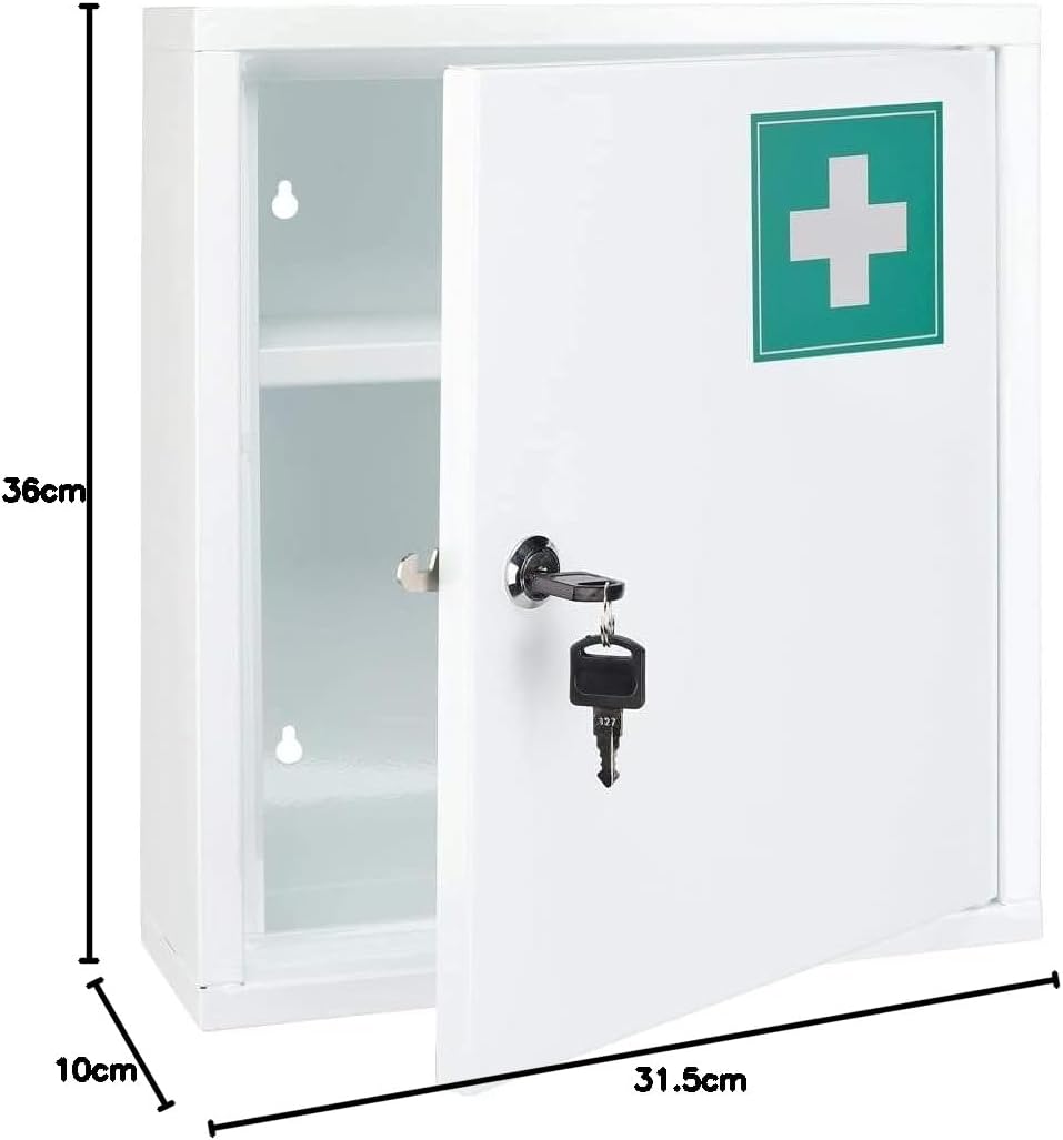 Medizinschrank aus Stahl