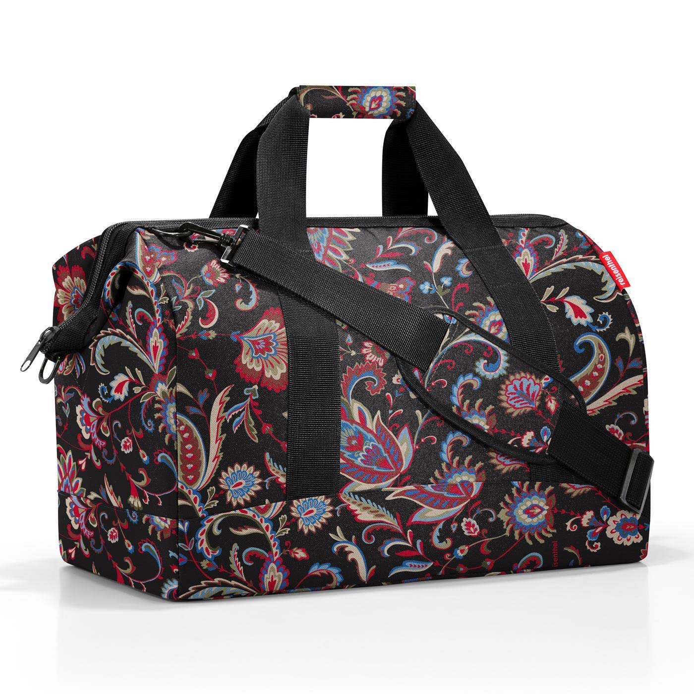 Allroundertasche für Reisen & Freizeit, Paisley Black