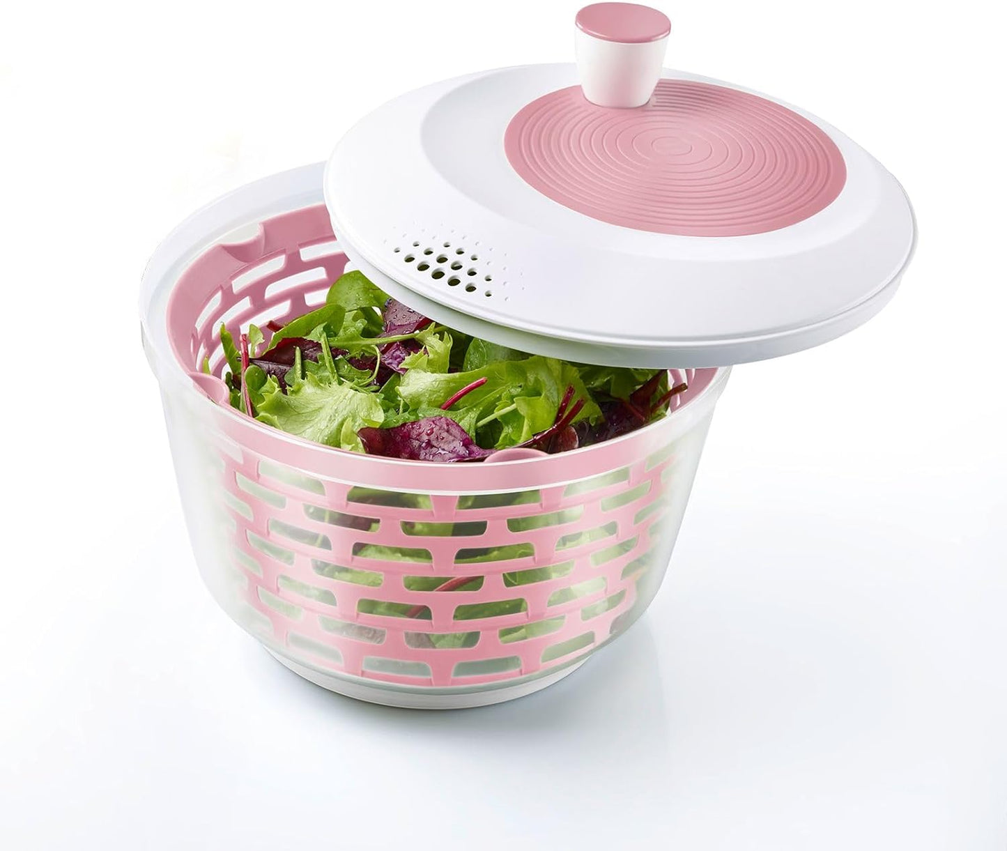 Salatschleuder, ø 23,5 cm, 4,4 l – Rosa