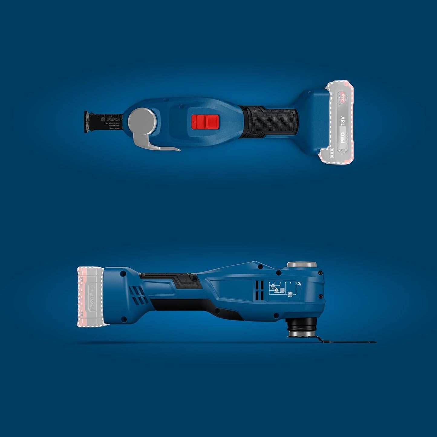 GOP 18V-30, Ohne Akku/Lader