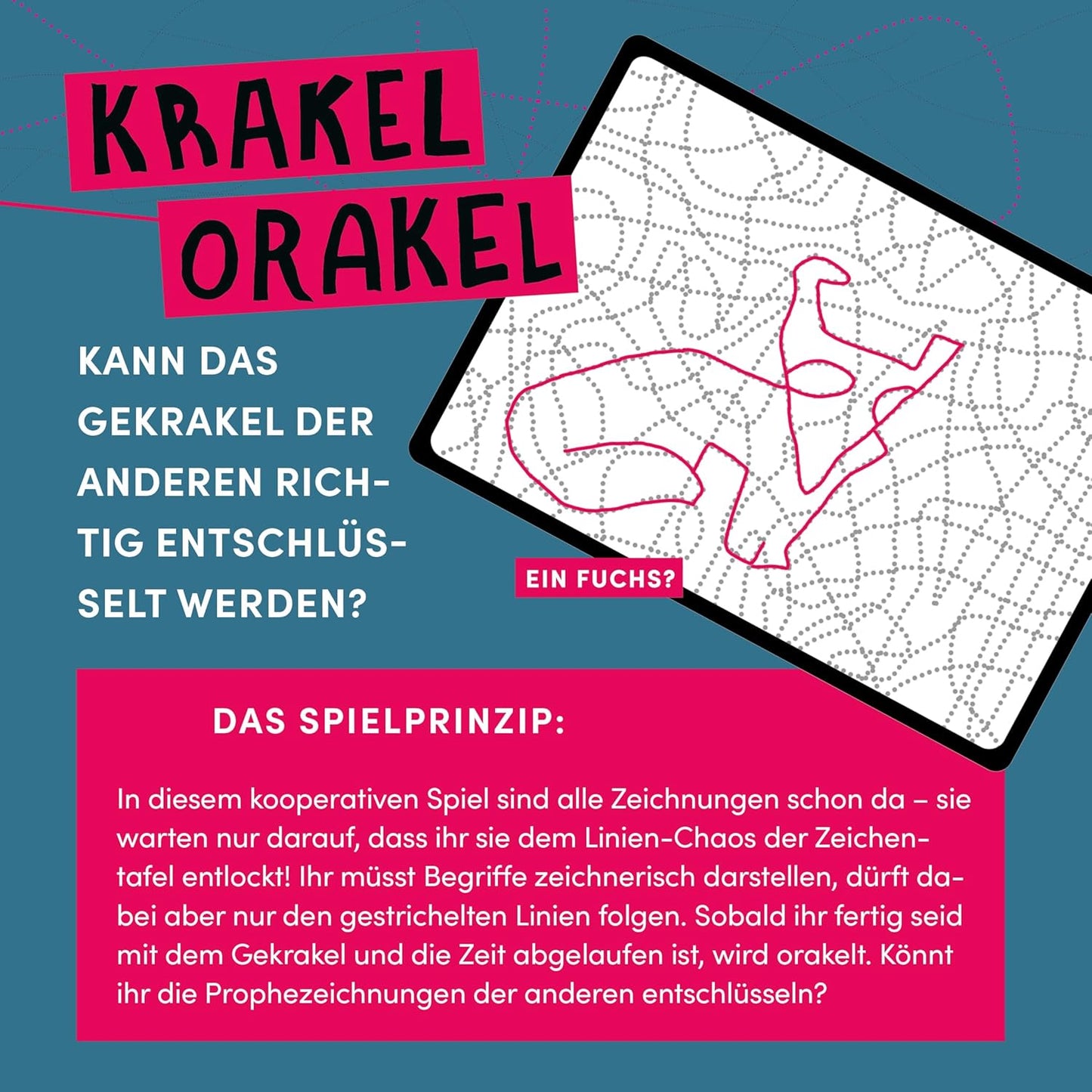 Krakel-Orakel – Das Zeichenspiel für alle, die nicht zeichnen können
