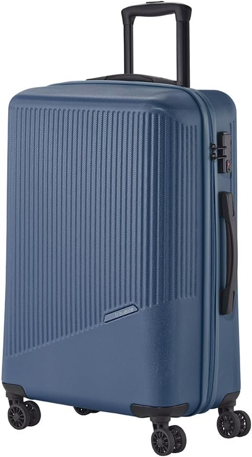 Hartschalenkoffer Bali mit TSA-Schloss, Blau Trolley Grösse M (67 cm)