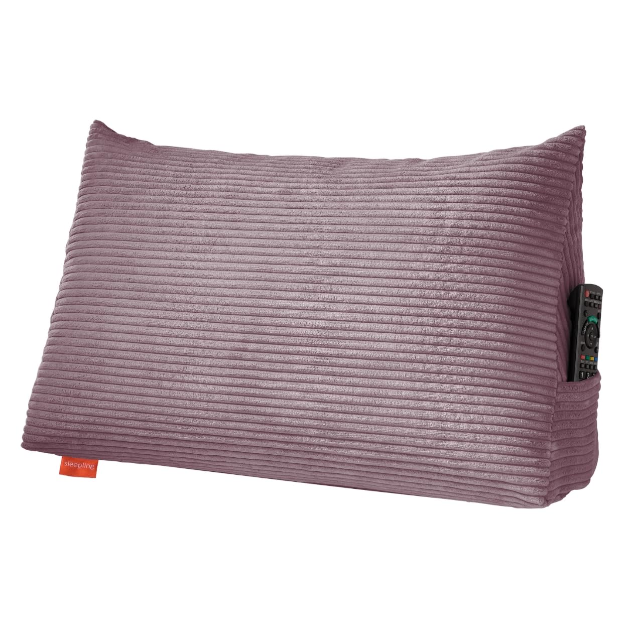 Lesekissen mit Seitenfach, Cord: Altrosa 70 x 40 x 20 cm