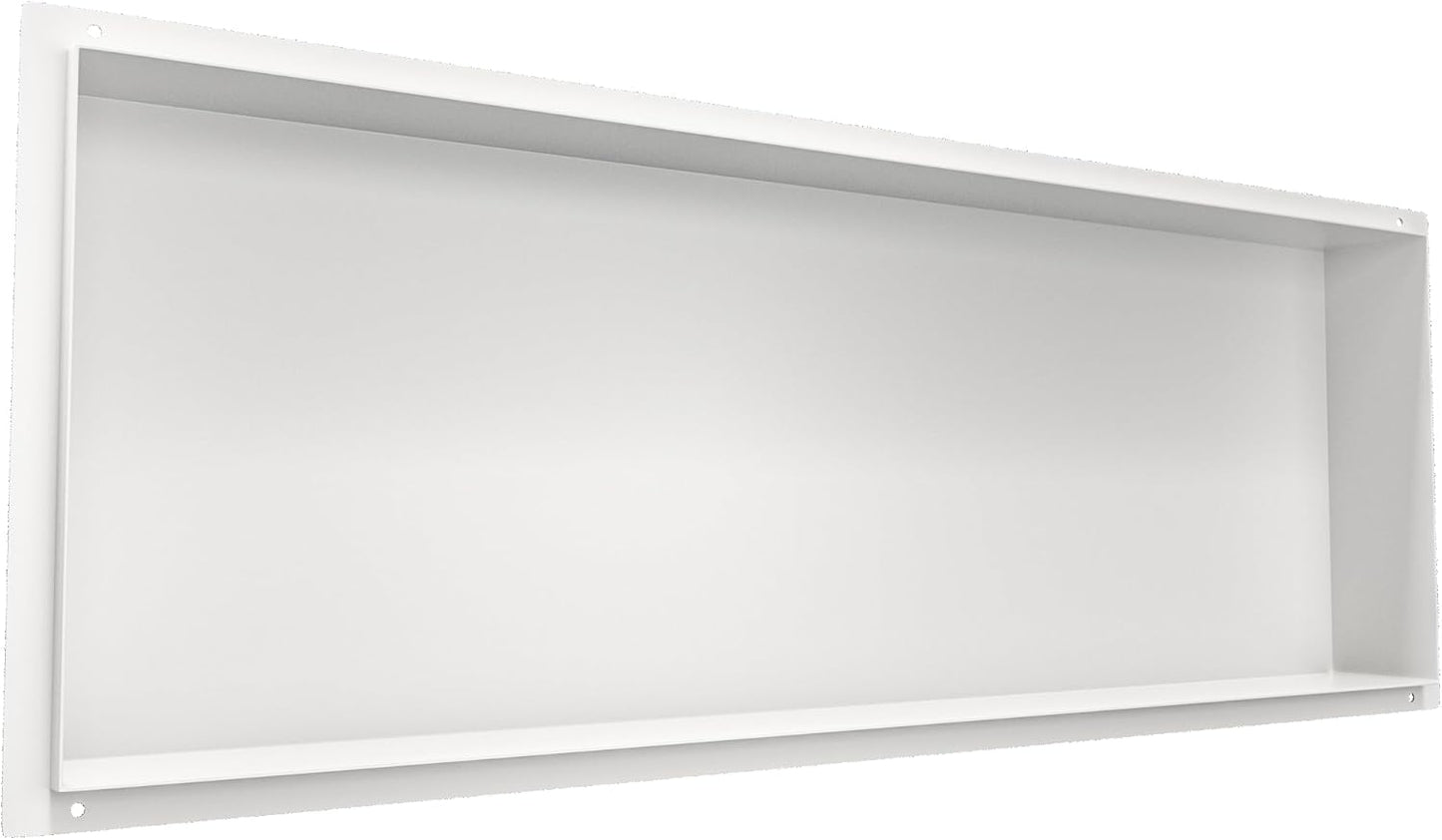 Wasserdichte Duschnische, 90x30x7 cm Weiß