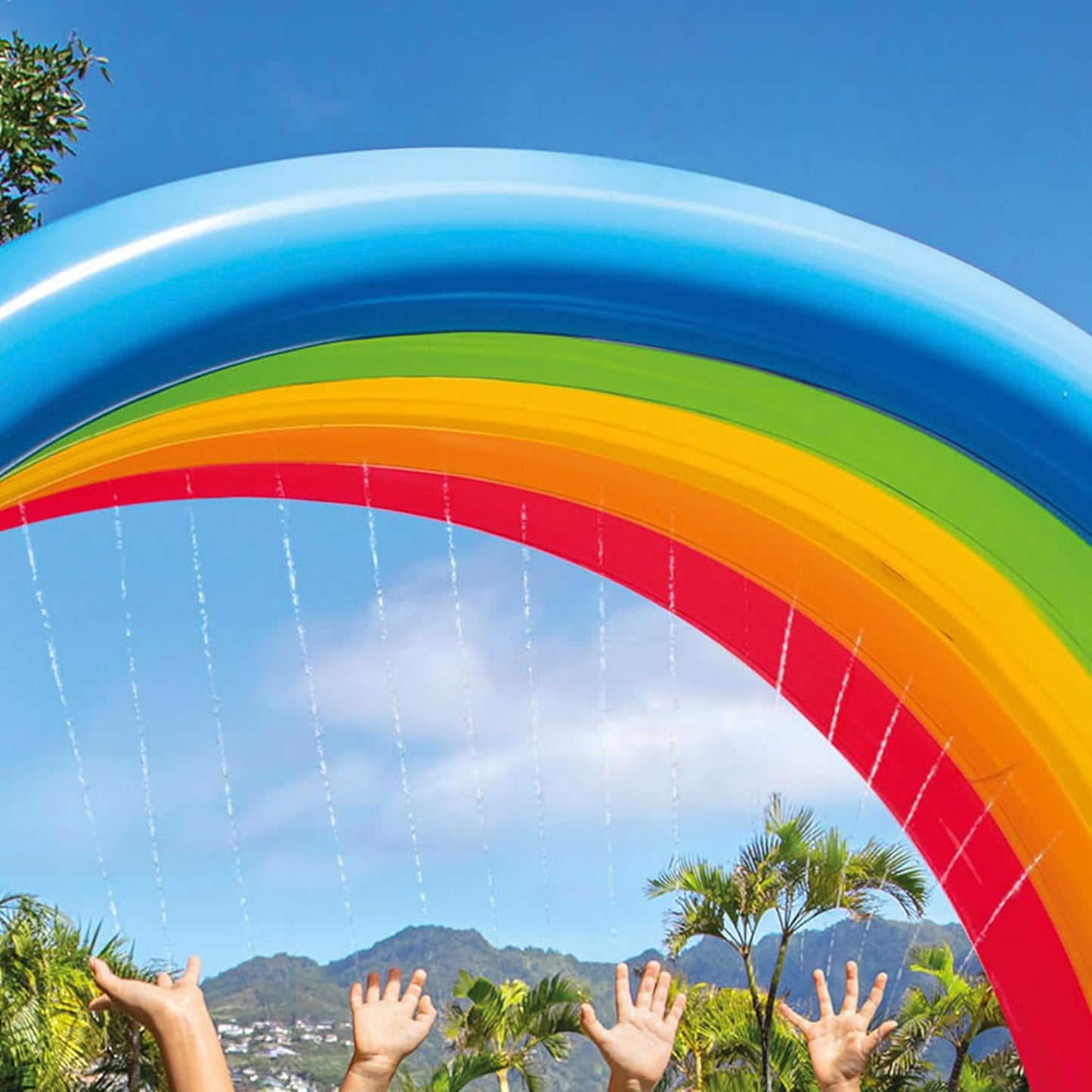 Rainbow Cloud Wassersprinkler für Kinder