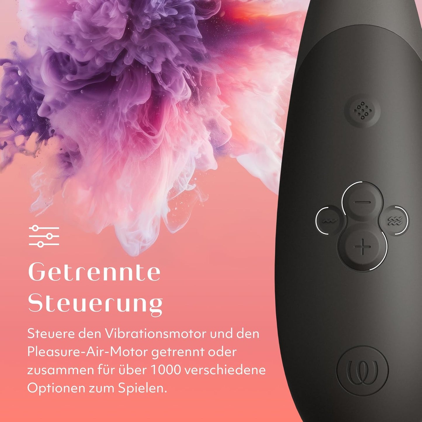 Enhance 2 in 1 Klitoris-Stimulator, Schwarz