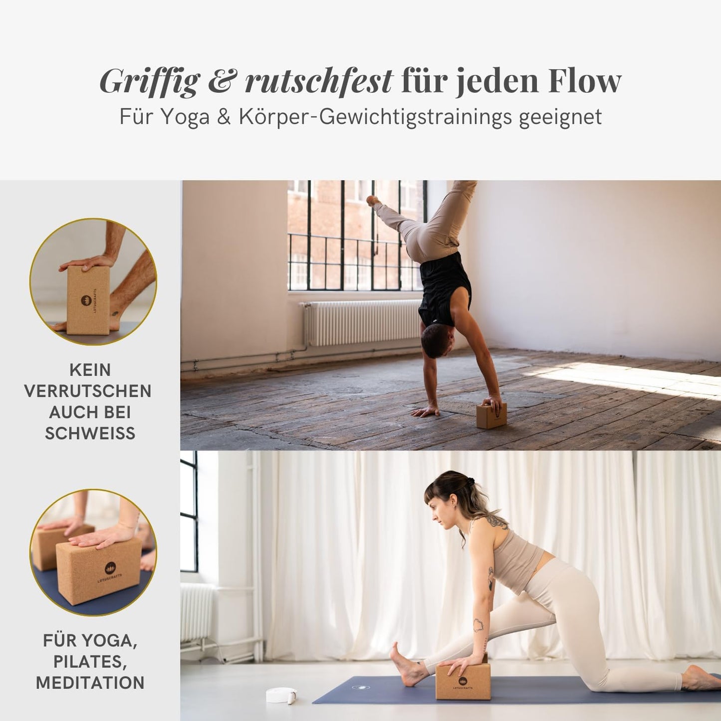 Yoga Block, Einzeln Small