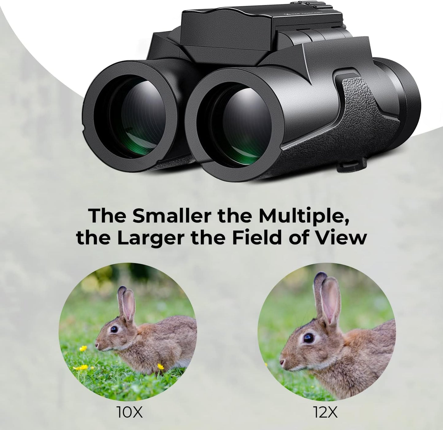 10x25 Kompaktfernglas für Outdoor-Abenteuer, 10x25 Kompakt