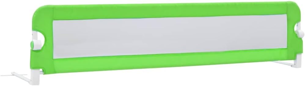 Bettschutzgitter für Kinderbett, 180 x 42 cm Grün