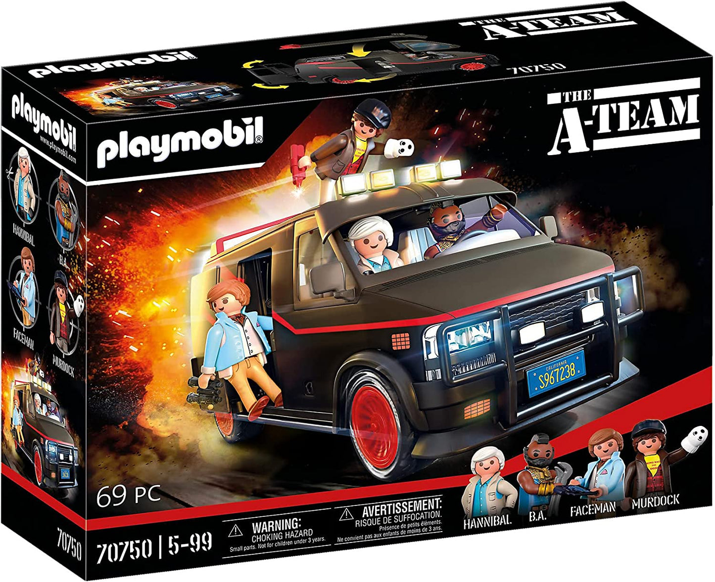 70750 The A-Team Van, Konstruktionsspielzeug