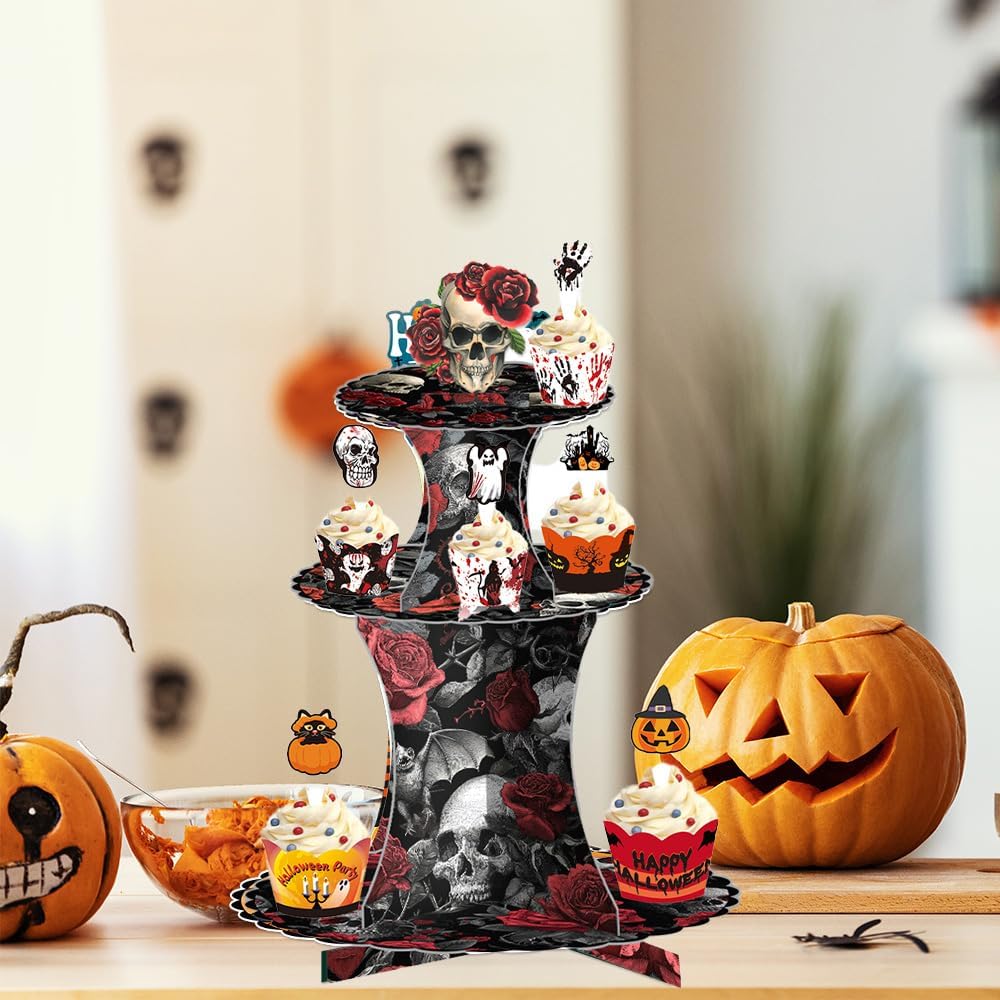 Halloween-Kuchenständer, Halloween