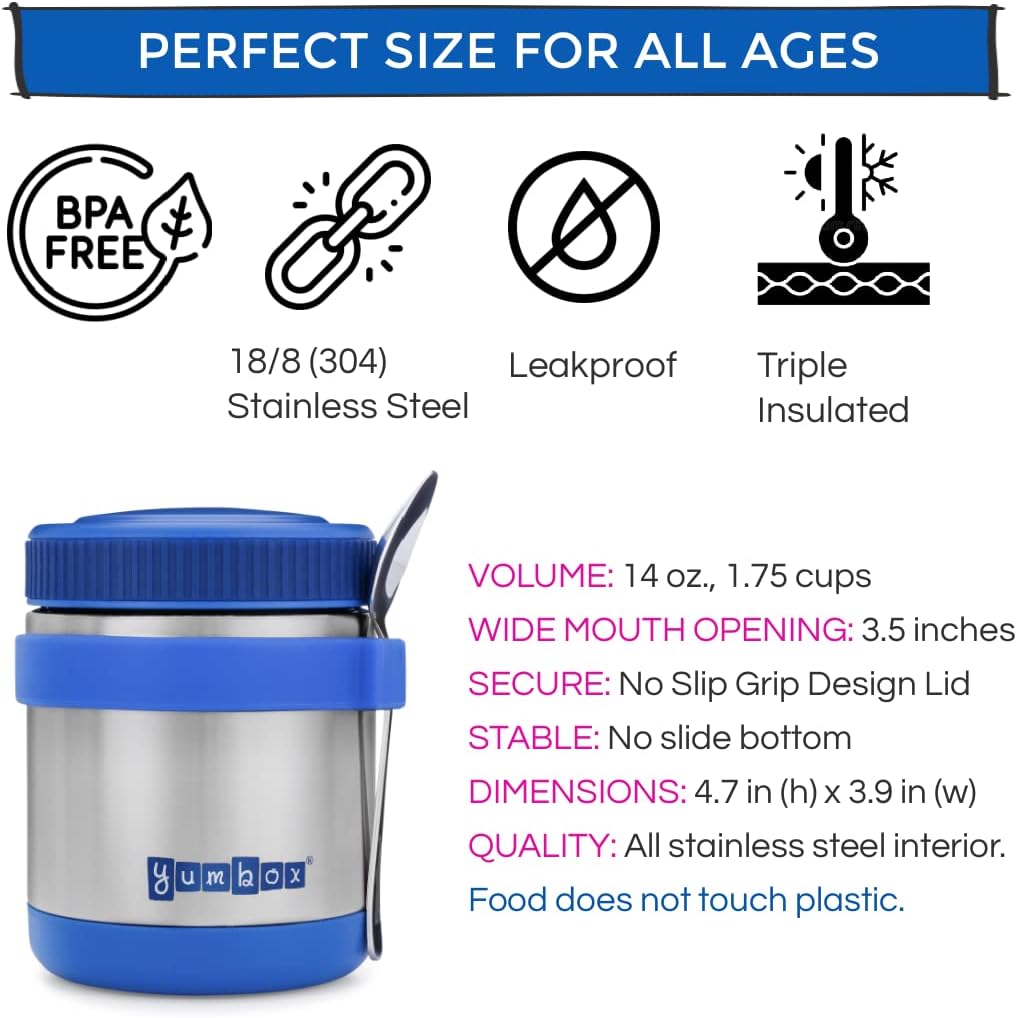 Zuppa Thermobehälter Set, Blu