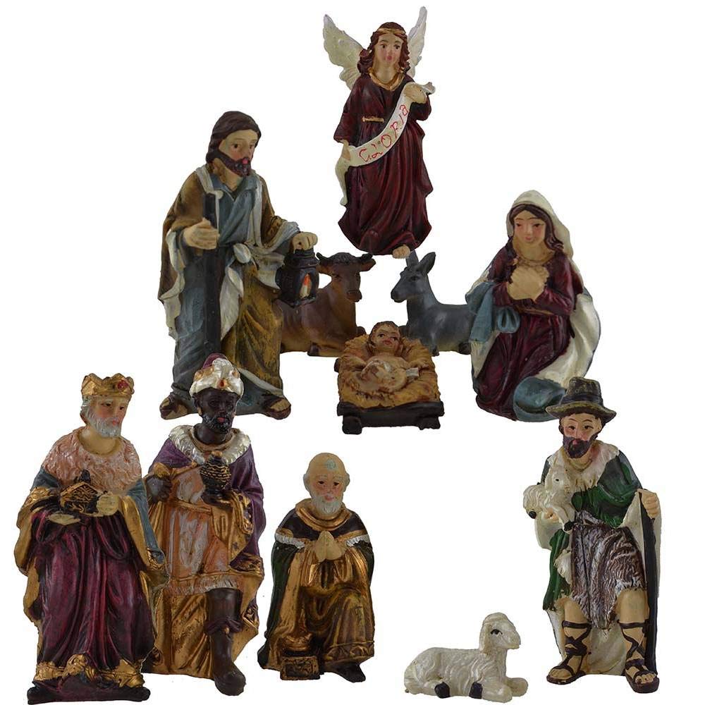 11-teiliges Krippenfiguren-Set