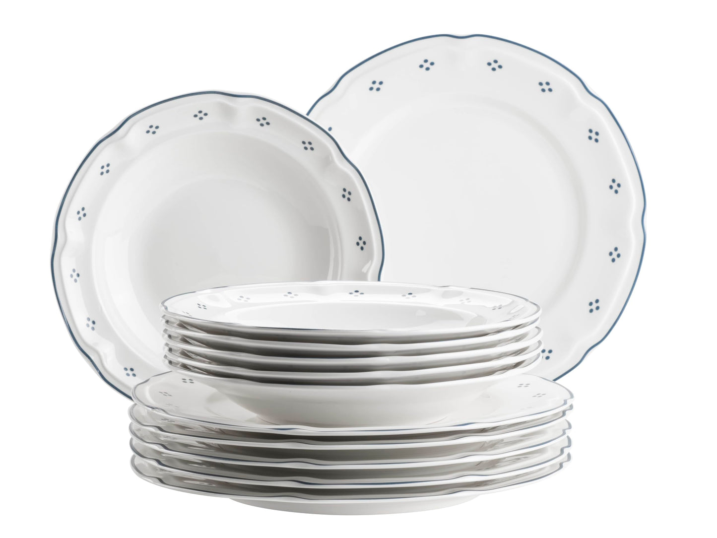 Tafelservice Lova (12-teilig, Porzellan)