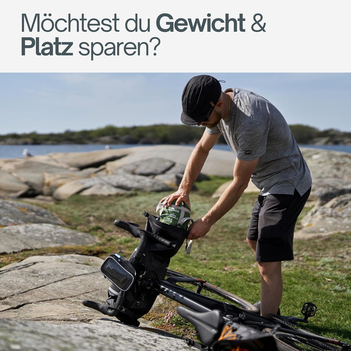 Ultraleichter Deckenschlafsack mit Anti-Klemm-Reissverschluss, Regular