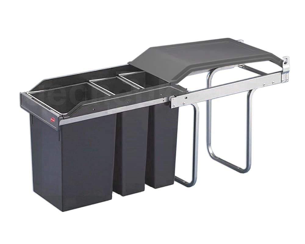 Einbau-Abfallsammler 2x7+15L für Schränke ab 30cm, 3650191