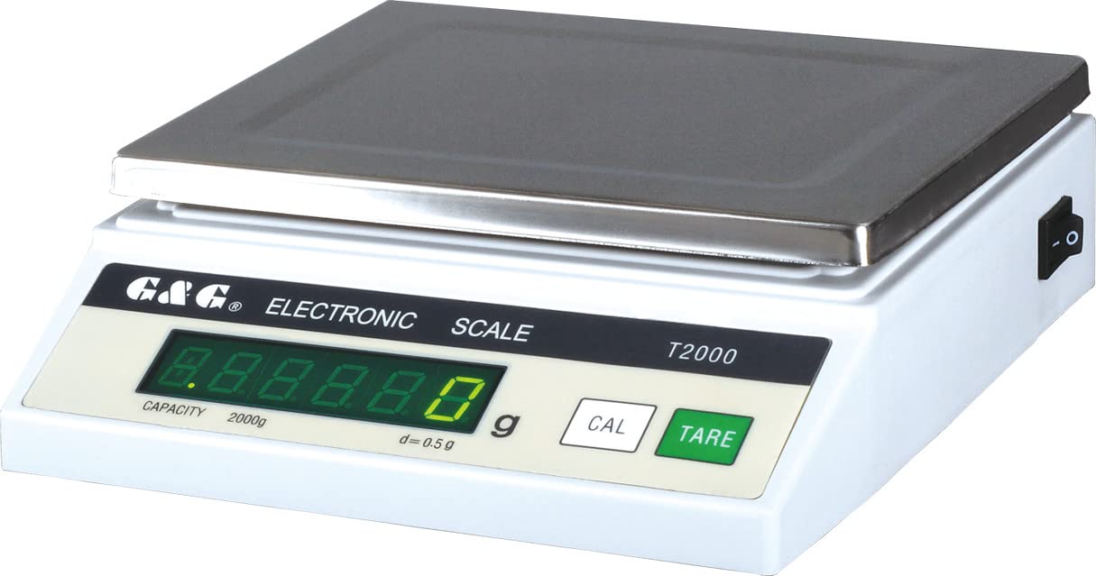 Digitale Präzisionswaage T-Baureihe, T2000: 2kg/0,5g