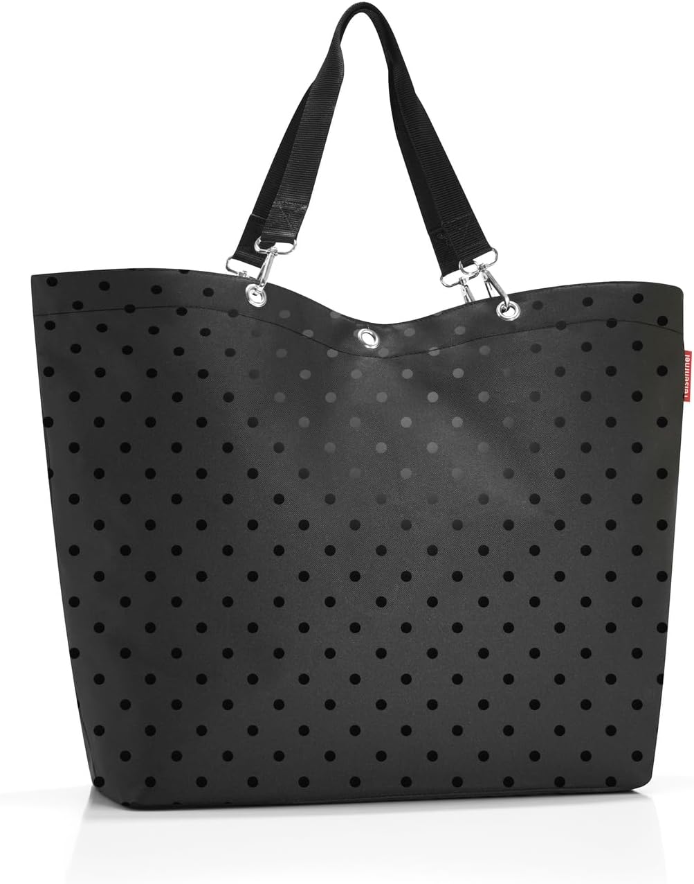 Shopper XL - Glossy Dots Black, Glossy Dots Black