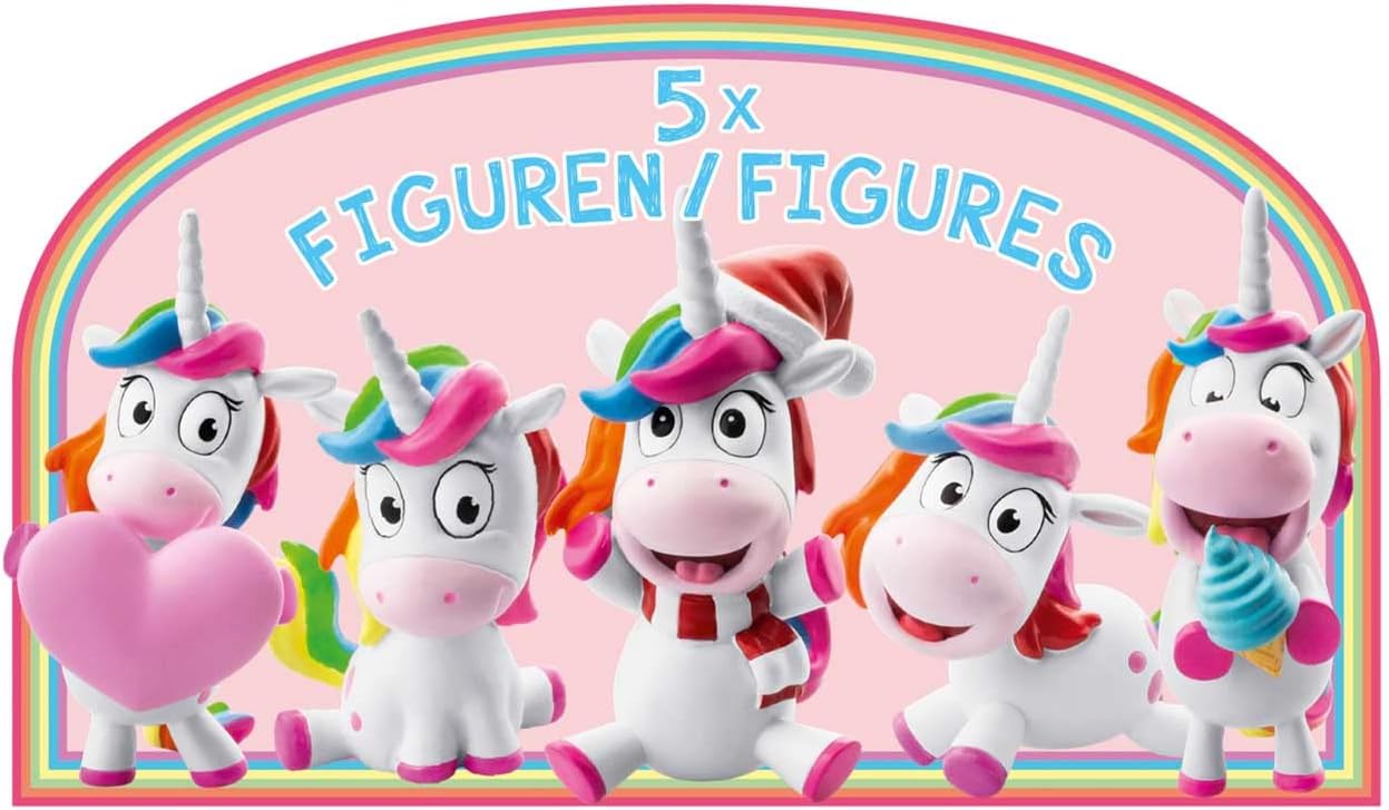 Unicorn, Adventskalender Einhorn - rosa