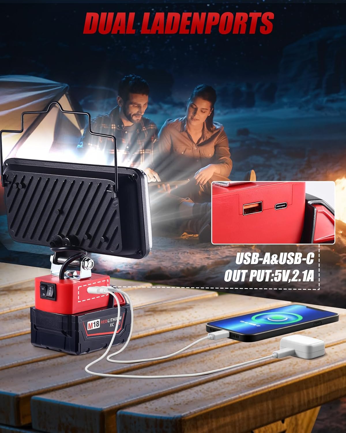LED-Arbeitsleuchte, 95.0