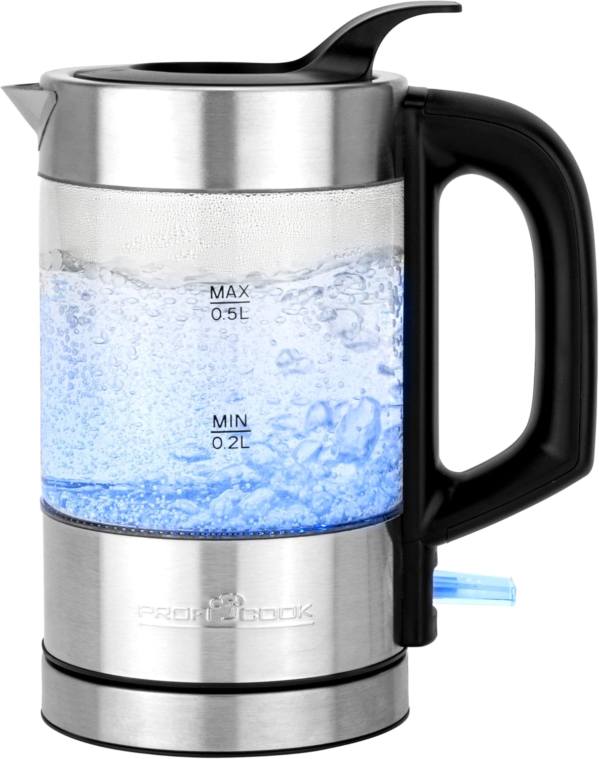 PC-WKS 1228 G - Mini Wasserkocher, 0.5 Liter